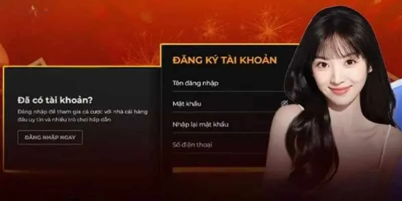 Nhập thông tin đăng ký Man79 theo form có sẵn